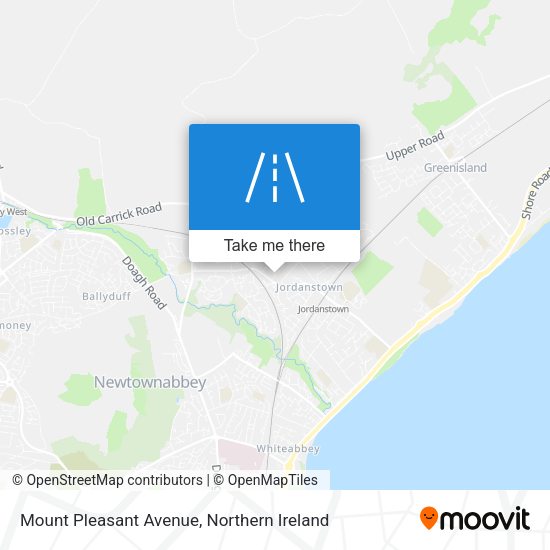 Mount Pleasant Avenue map