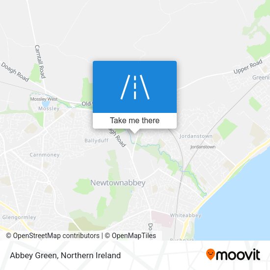Abbey Green map
