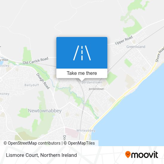 Lismore Court map
