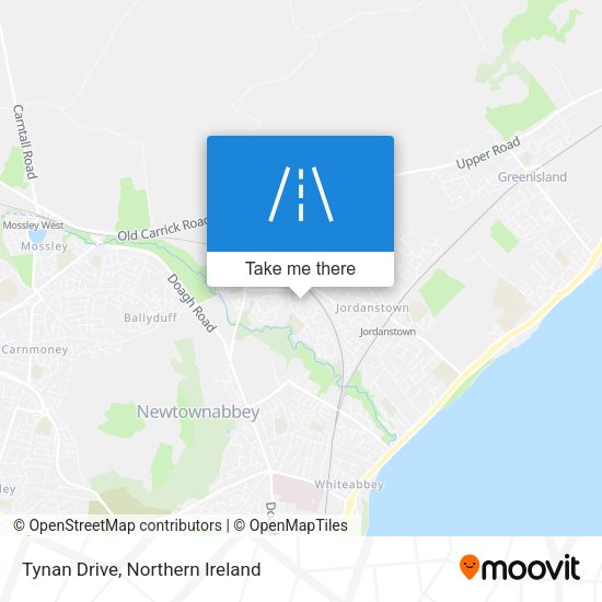 Tynan Drive map