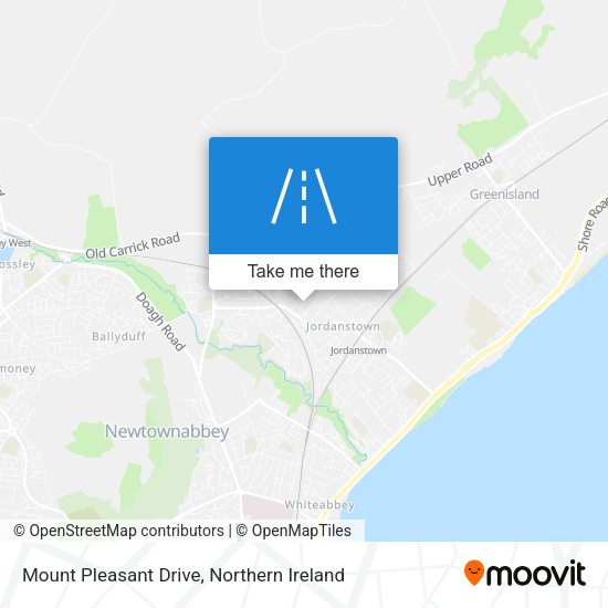 Mount Pleasant Drive map
