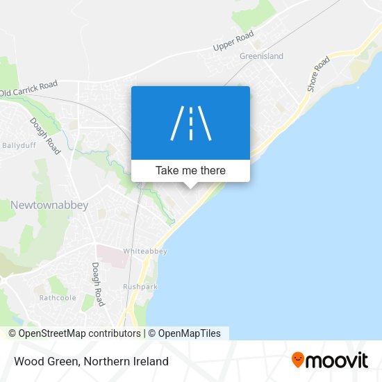 Wood Green map