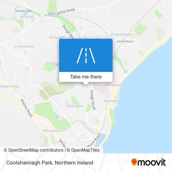 Coolshannagh Park map