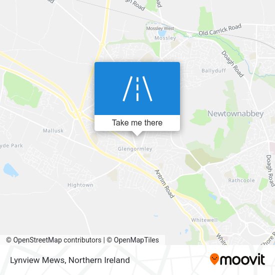 Lynview Mews map