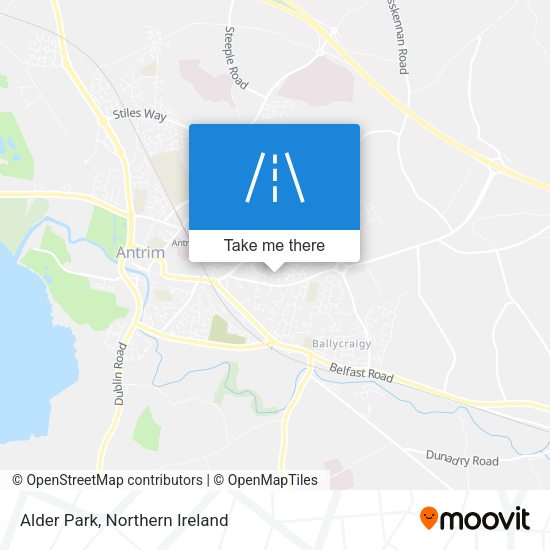 Alder Park map