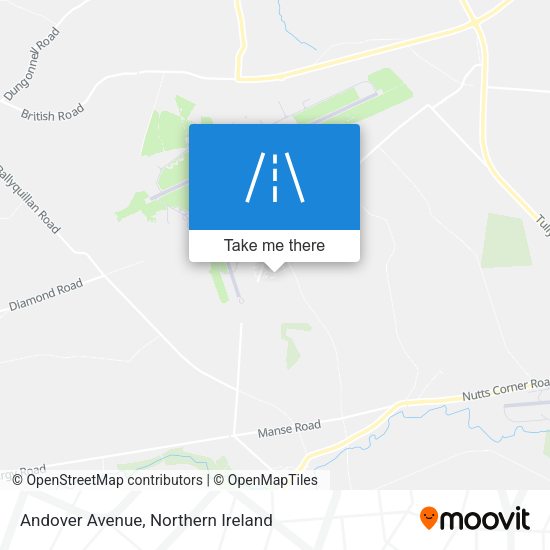 Andover Avenue map