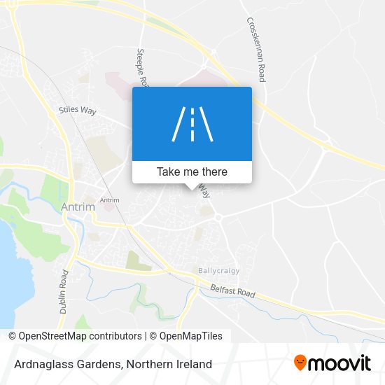 Ardnaglass Gardens map