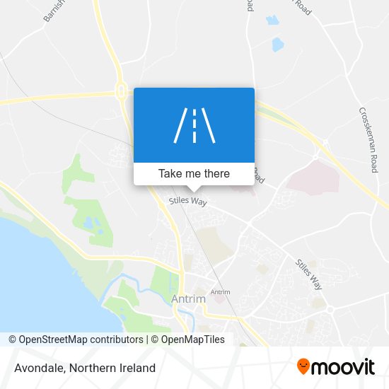 Avondale map
