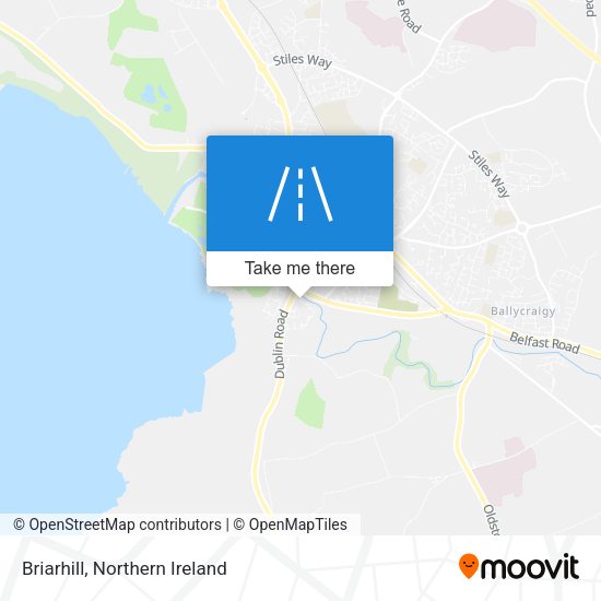 Briarhill map