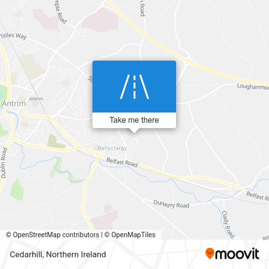 Cedarhill map