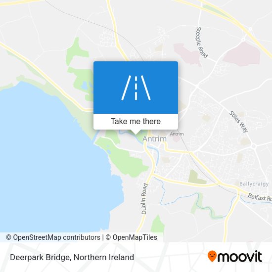 Deerpark Bridge map