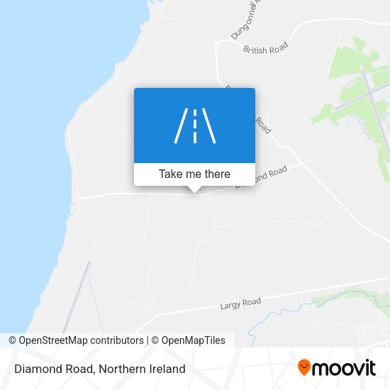 Diamond Road map