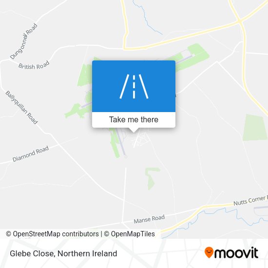 Glebe Close map