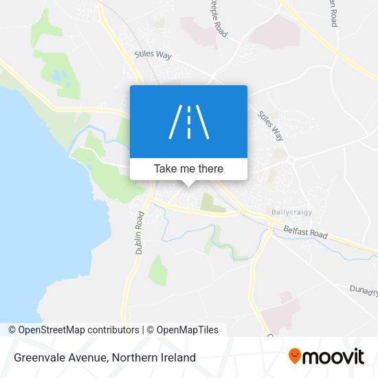 Greenvale Avenue map