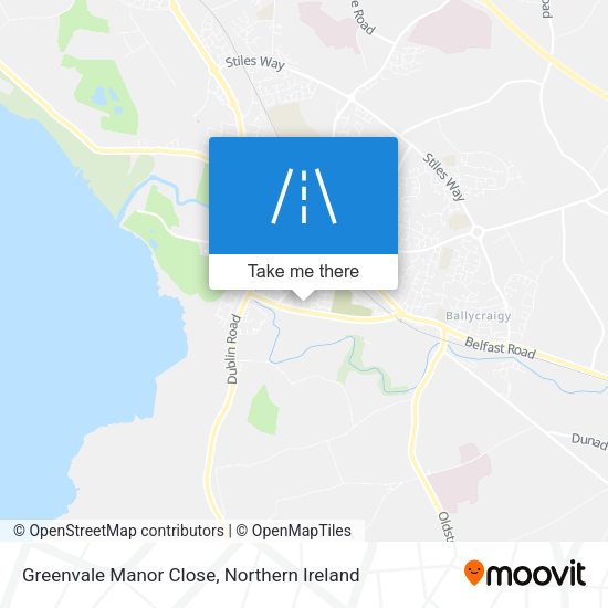 Greenvale Manor Close map
