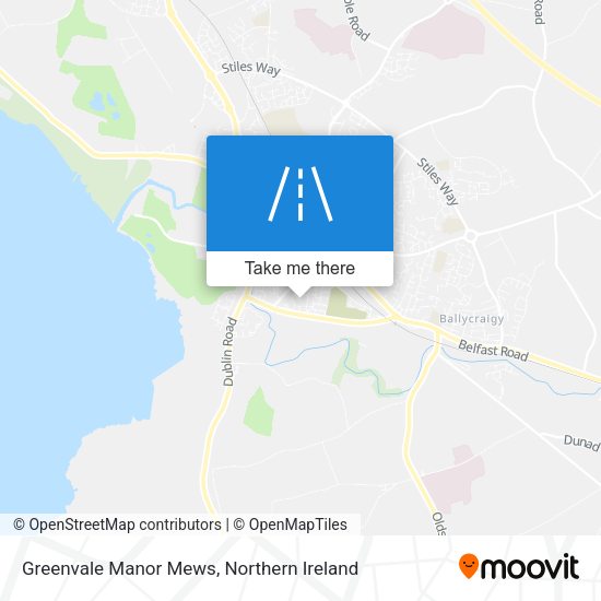 Greenvale Manor Mews map