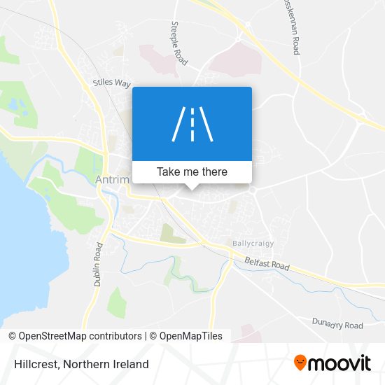 Hillcrest map