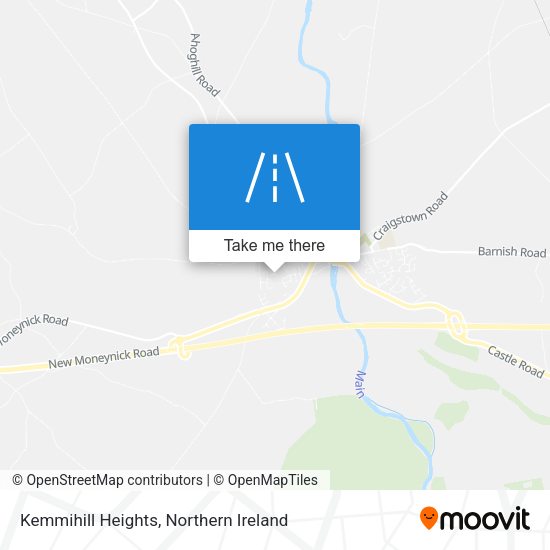 Kemmihill Heights map