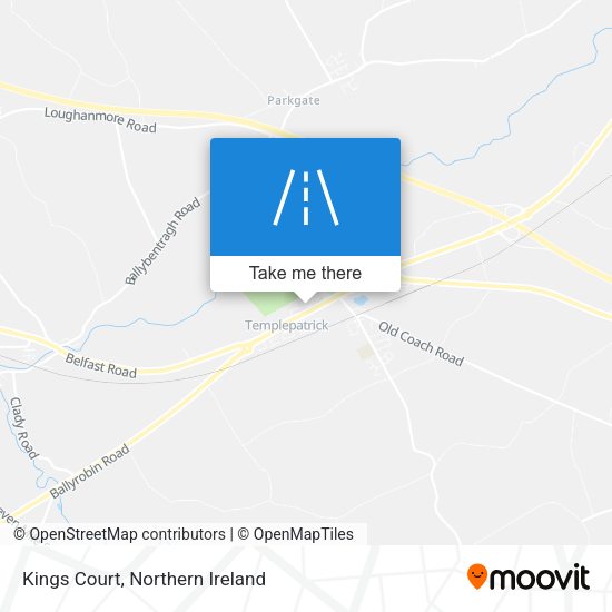 Kings Court map