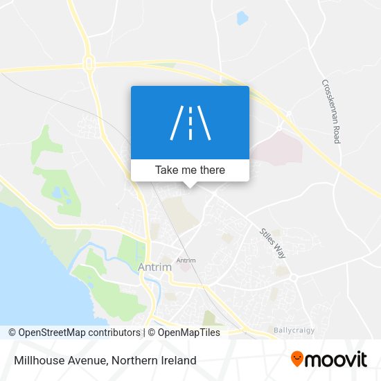 Millhouse Avenue map