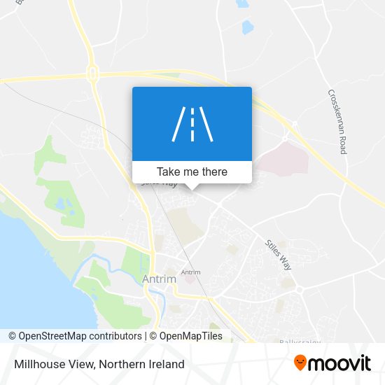 Millhouse View map