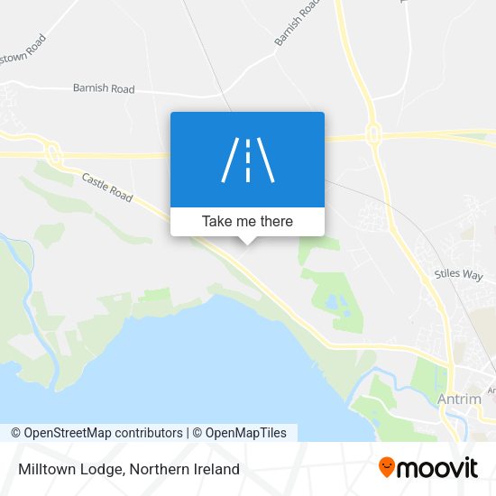 Milltown Lodge map