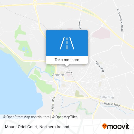 Mount Oriel Court map