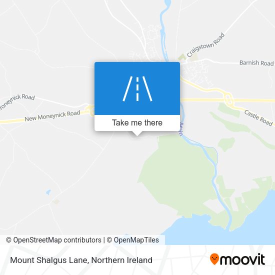 Mount Shalgus Lane map