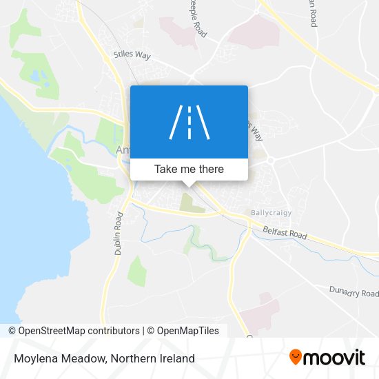 Moylena Meadow map