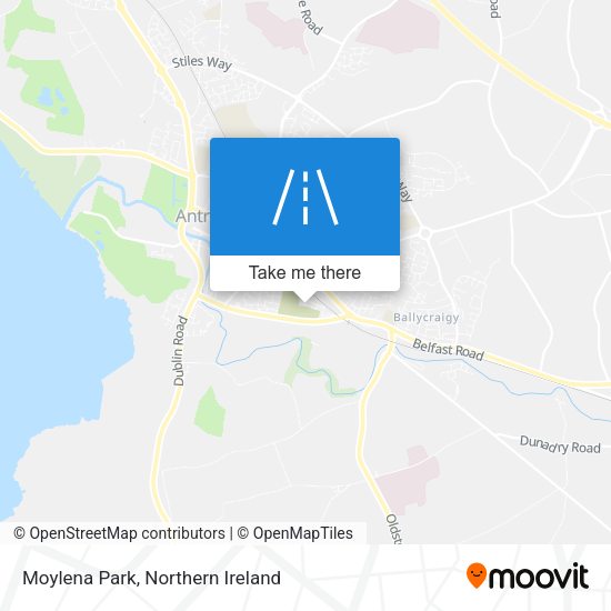 Moylena Park map