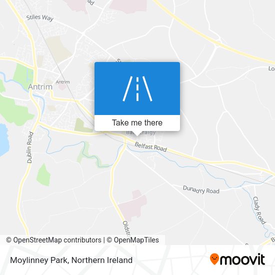 Moylinney Park map