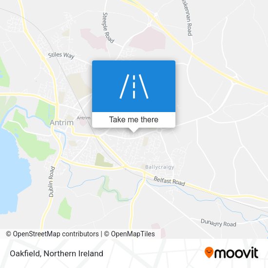 Oakfield map