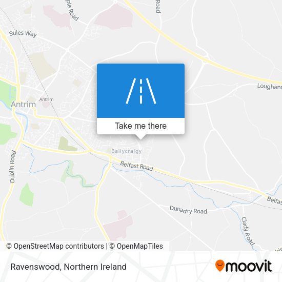 Ravenswood map