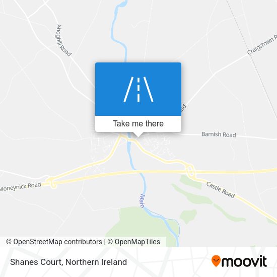 Shanes Court map