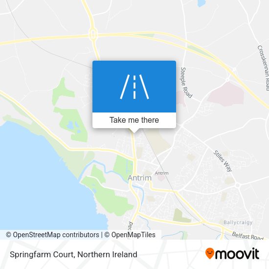 Springfarm Court map
