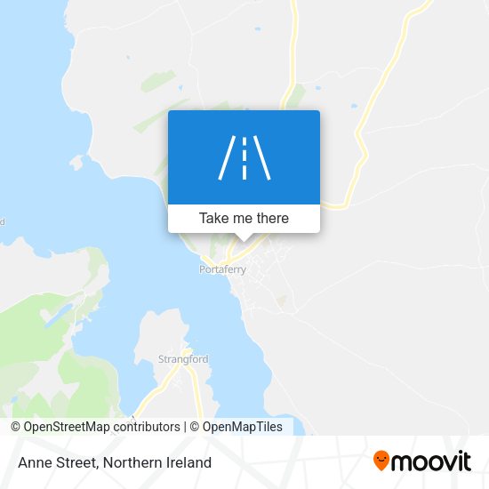 Anne Street map