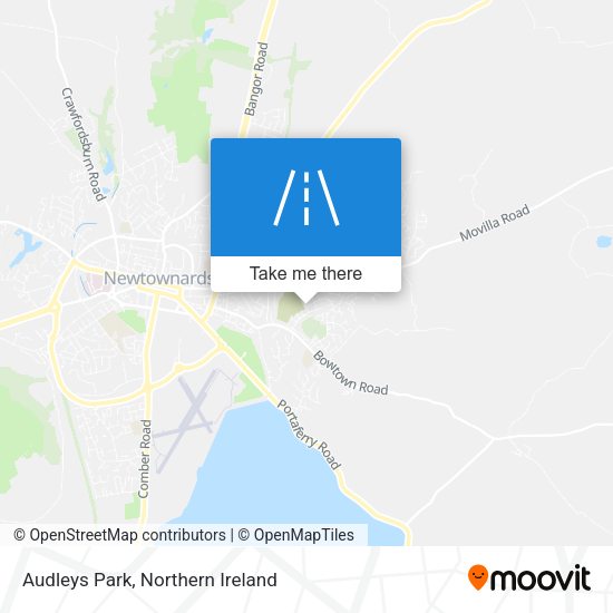 Audleys Park map