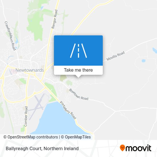 Ballyreagh Court map
