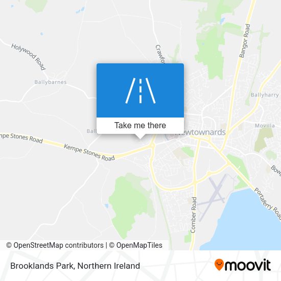 Brooklands Park map