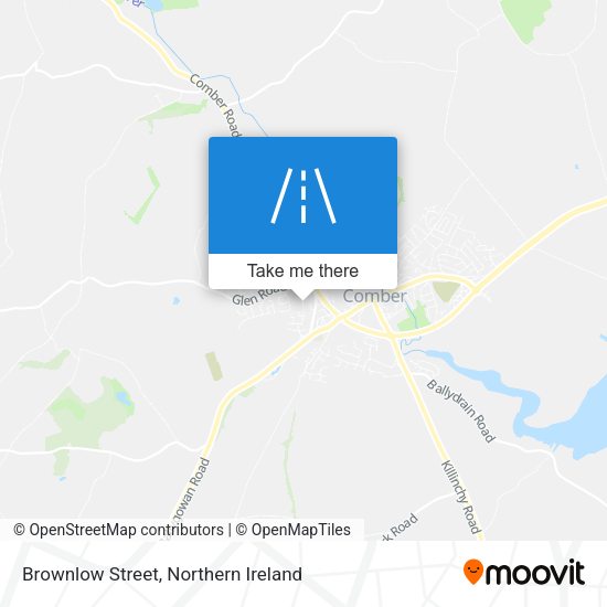 Brownlow Street map