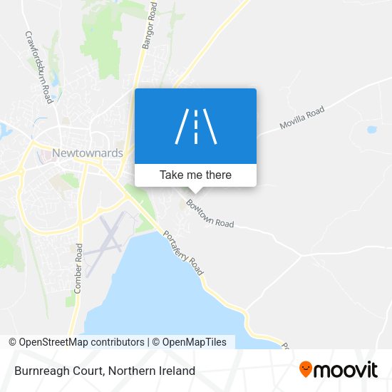 Burnreagh Court map