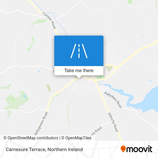 Carnesure Terrace map