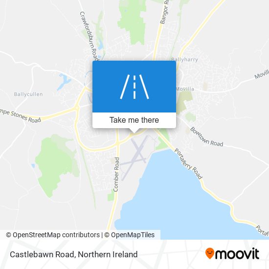 Castlebawn Road map