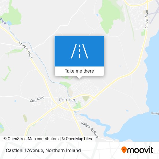 Castlehill Avenue map