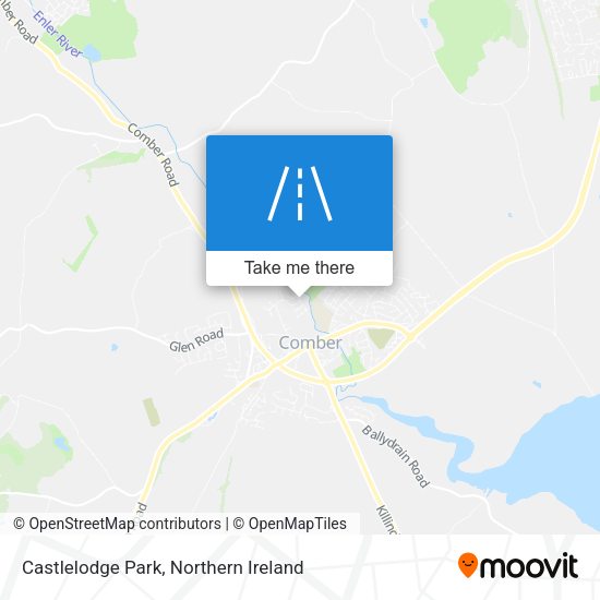 Castlelodge Park map