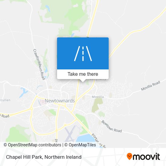 Chapel Hill Park map