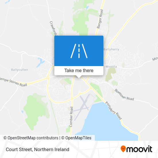 Court Street map