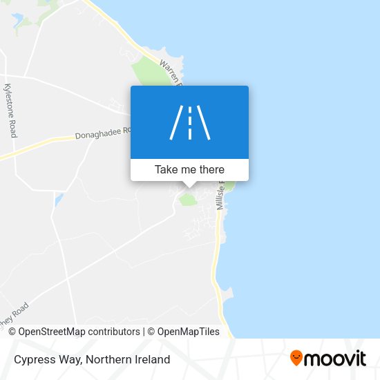 Cypress Way map