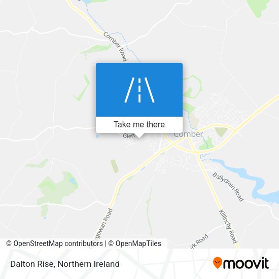 Dalton Rise map