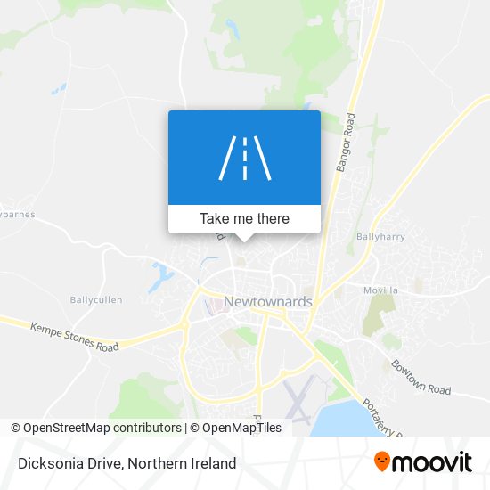 Dicksonia Drive map